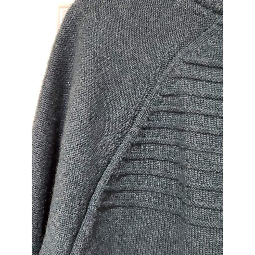 Duluth Trading Co Men’s Wool Blend Pullover Sweater XL Teal 70% Recycled Wool - Picture 10 of 13